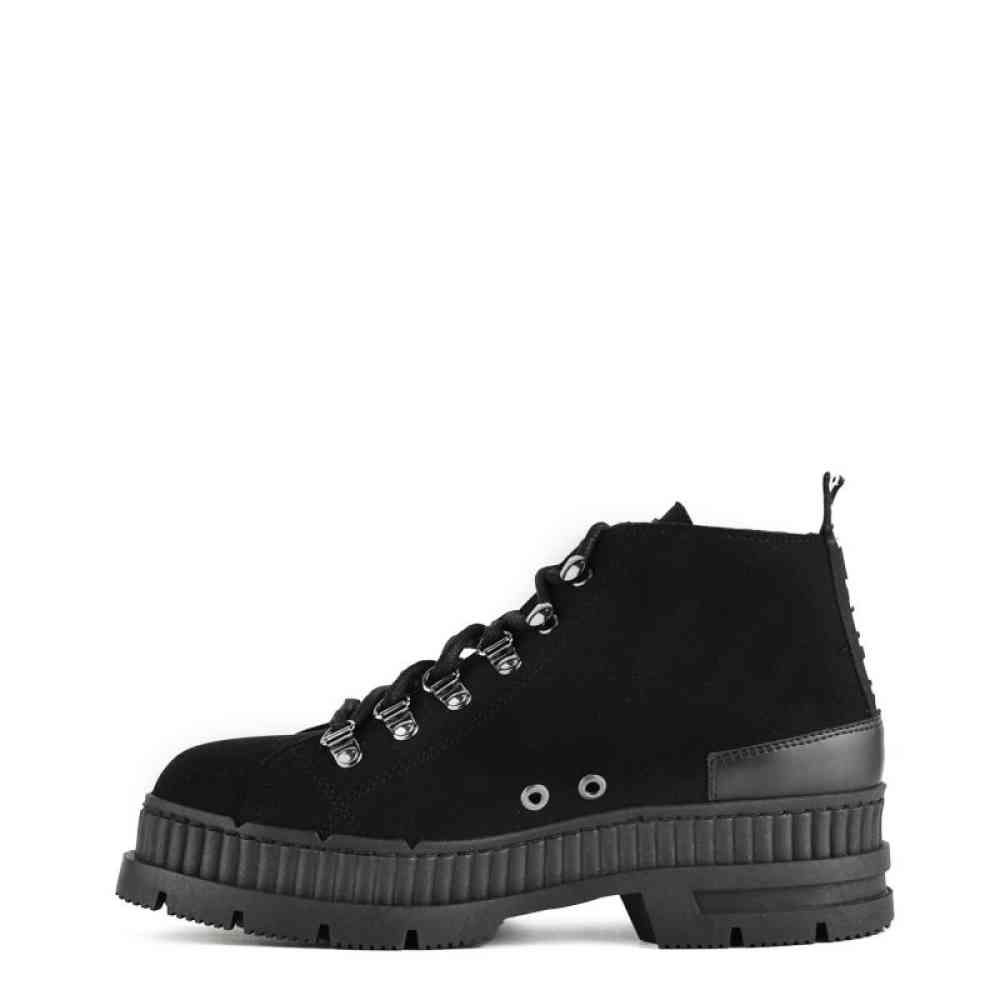 Altercore - Matias Vegan Bottes de plate-forme - Noir